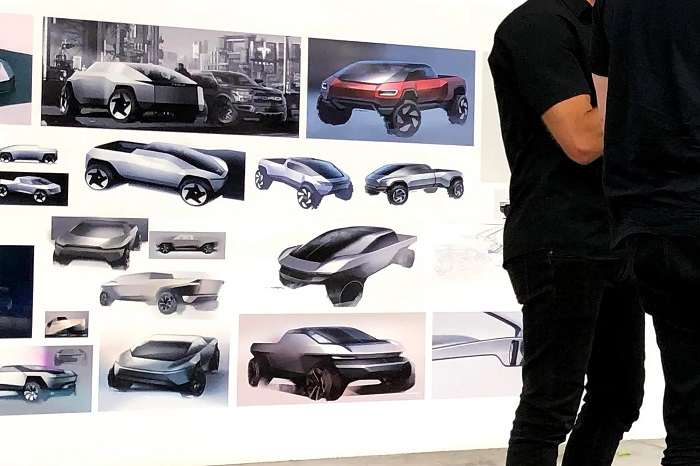 Tesla Cybertruck мог выглядеть совсем по другому. Рассекречены фотографии раннего концепта