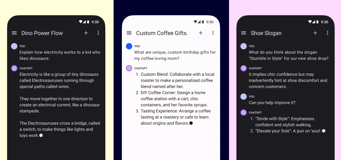 На Android вышло официальное приложение ChatGPT