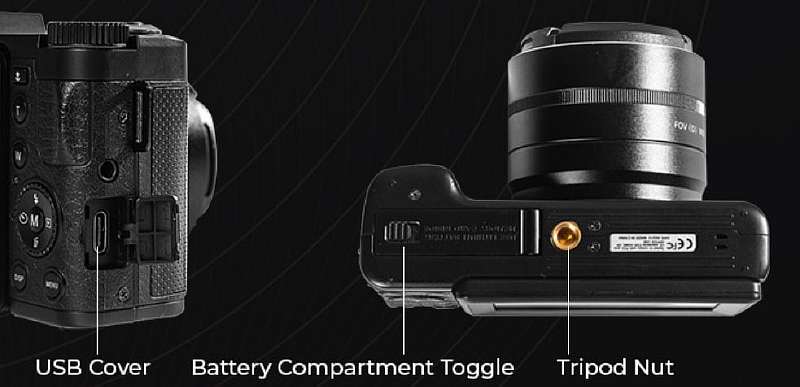 Китайцы представили копеечный фотоаппарат AMKOV R5. Что умеет беззеркалка за $149?