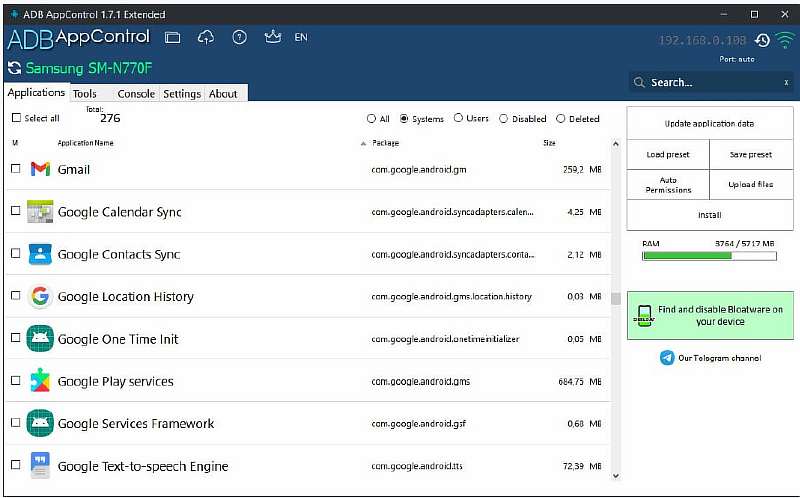 ADB AppControl