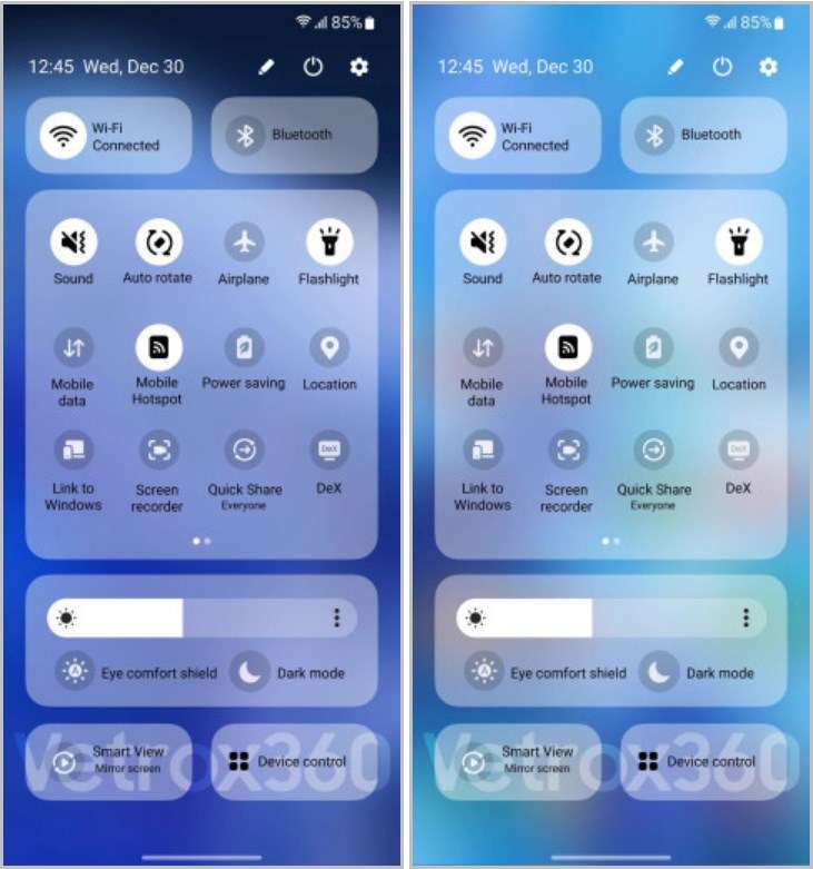 Samsung переработала интерфейс смартфонов с One UI 6.0, зацените новую панель управления