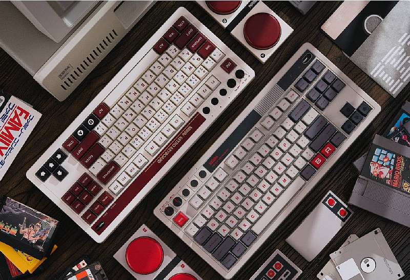 Вещь дня. 8BitDo сделала красивую механическую клавиатуру в ретро-стиле за 99$