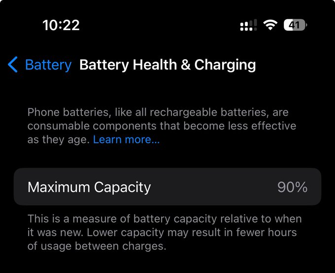 Владельцы iPhone 14 жалуются на сверхбыструю деградацию аккумуляторов