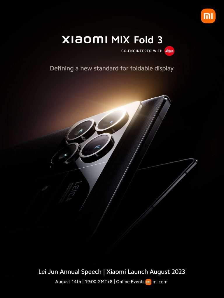 Скоро! Объявлена ​​дата выхода Xiaomi MIX Fold 3