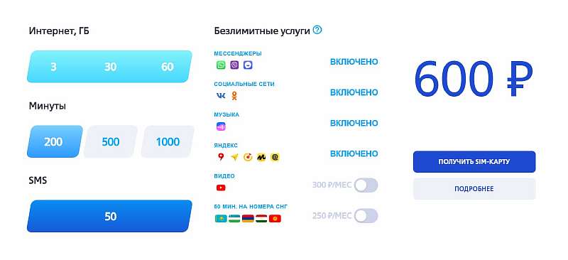 3 самых дешевых тарифа ВТБ Мобайл. Что подключить для выгодной связи?