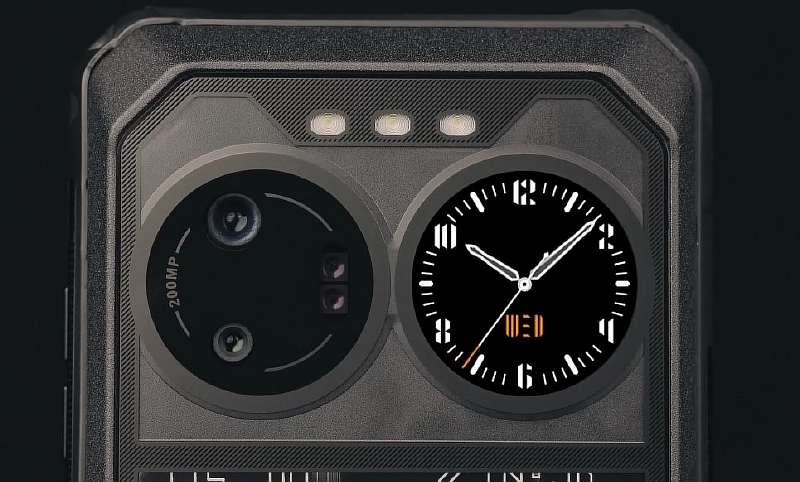 Вышел дерзкий защищенный смартфон IIIF150 B2 Ultra. С двумя экранами, 8/256 ГБ, 15000 мАч и 200 МП