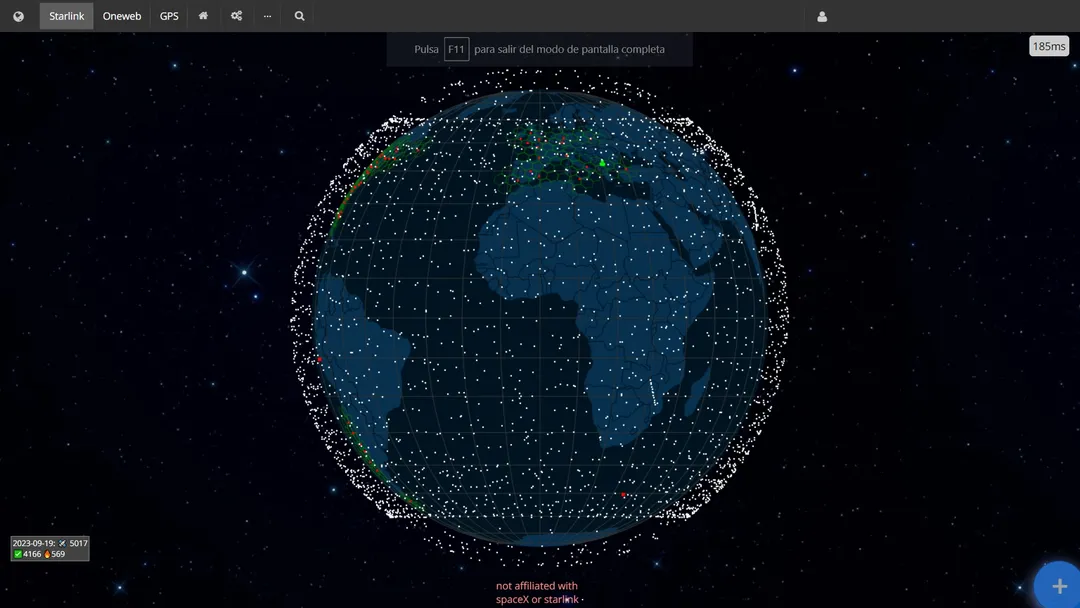 Солнечные бури за два месяца уничтожили более 200 спутников Starlink